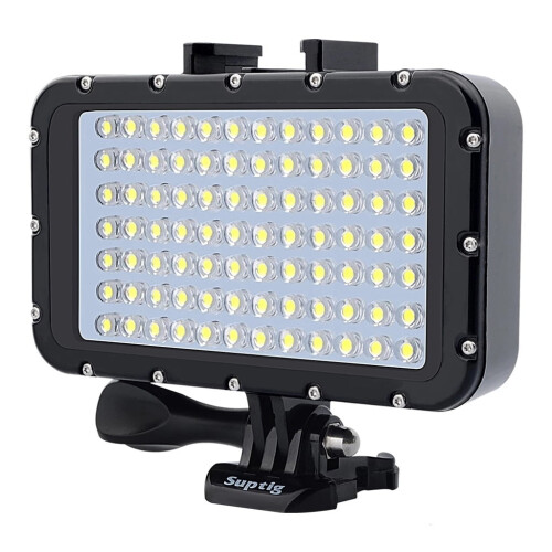 Φως υποβρύχιας κατάδυσης LED50M4Λειτουργίες84LED2600mAh