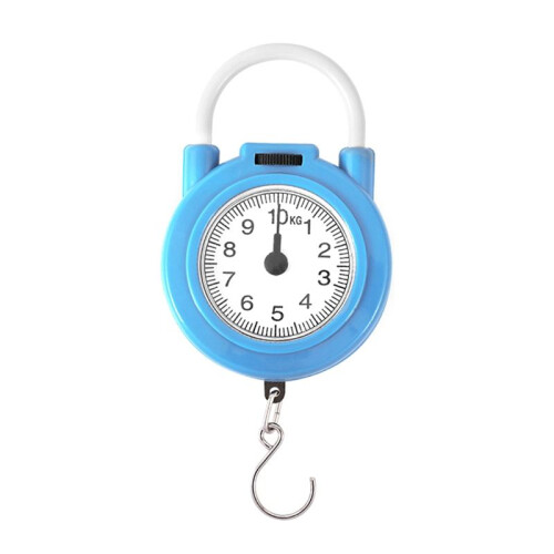 10Kg Portable Mechanical Dial Scale Hanging/Kitchen Scale Hanging Hook Multi-Purpose Scale for with Tape Meas 1