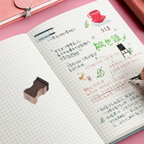 Set de ștampile din lemn pentru scrapbooking, maro 1