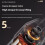 Electric Screwdriver Set 46-Piece Rechargeable Cordless 5