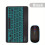 Ensemble clavier et souris sans fil avec rétroéclairage ergonomique1 3