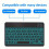 Ensemble clavier et souris sans fil avec rétroéclairage ergonomique1 6