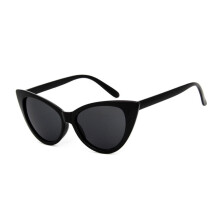 Lunettes de soleil œil-de-chat vintage pour femme (1 paire)