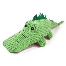 Quietschspielzeug aus Plüsch, ein Alligator, zum Kauen für Welpen