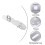 Stainless Steel Door Hasp Clasp 20 pcs 6