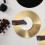 Pratos infantis de liga dourada com alças (1 par) 6
