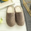 Pantufas femininas de algodão orgânico antiderrapantes com memória. 4