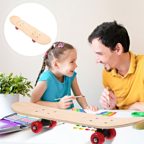 Blank Skateboard Deck for Kids Outdoor Fun 1 Pack 1
