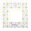 Patchwork-Lineal, Acryl, transparent, 6x6 Zoll 1