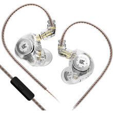 KZ EDX PRO In-Ear-Kopfhörer 1DD HiFi Stereo Weiß mit Mikrofon