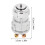 KALLORY chargeur de batterie 4v 12V 2