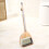 Broom and Dustpan Set Stainless Steel Handle1Pair 1