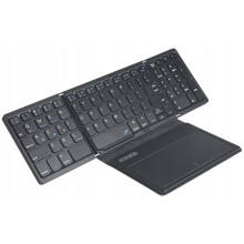 Bezprzewodowa potrójna klawiatura Bluetooth z touchpadem