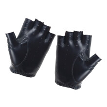 Vingerloze handschoenen van PU-leer voor autorijden en fietsen
