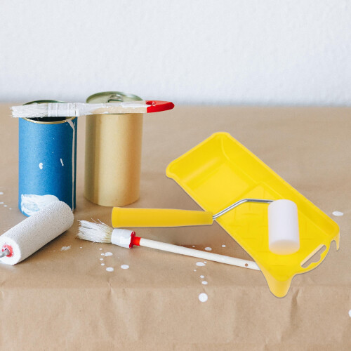 WRITWAA Farbroller-Set aus Kunststoff, 1 Set 1