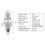 2PCS E27 Motion Sensor Light  100-240V Motion Detector Base Lamp Holder with Light Control   Bulb Socket 7