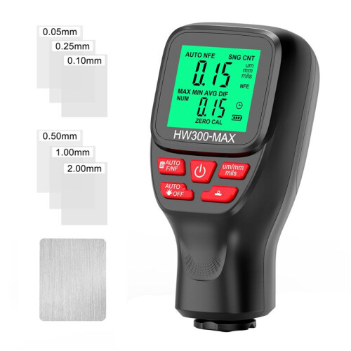 HW300-MAX Laagdiktemeter Verflaagdiktemeter Universele Auto-Accessoires 1