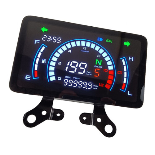Digitálny prístrojový panel motocykla 12V 150cc