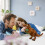 Electronic Walking Dinosaur Toy Brown 1 pc 5