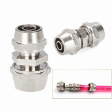 Raccord pneumatique PU à insertion directe type droit 1 pièce