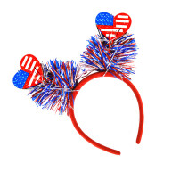 Bandeau festif pour cheveux, accessoire de coiffure du 4 juillet, 1 pièce
