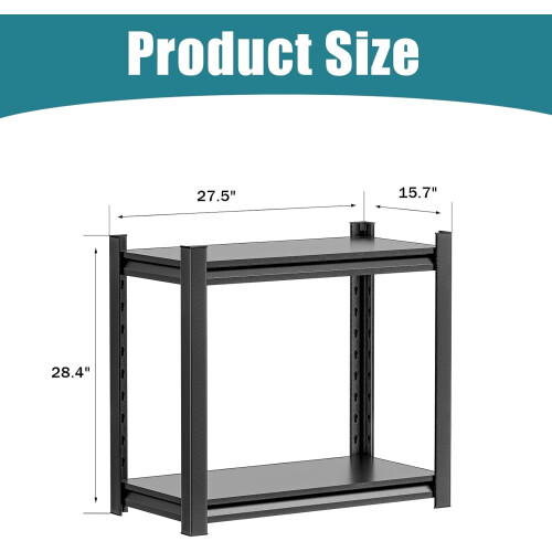 Support pour mini-frigo avec rangement, noir, 100 kg 1
