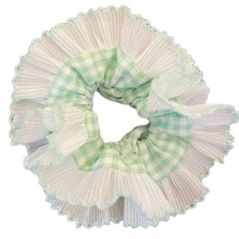 Spitzenhaargummis, Scrunchies, groß, 3er-Pack