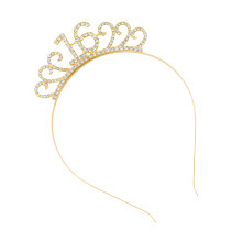 Bandeau élégant pour le 16e anniversaire d'une fille, 1 pièce