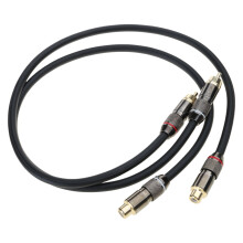 Cablu prelungitor RCA 2 jack mascul la 2 jack femelă 2 m