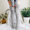 Γυναικείες Κάλτσες Shaggy Fleece για το Σπίτι Γκρι1Ζεύγος 1