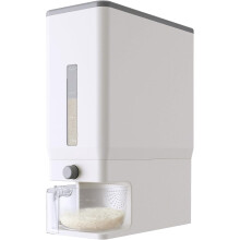 Lifewit Rice Dispenser White 25 lbs Moisture-Proof