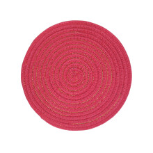 Antislip en hitte-isolerende bamboe tafelmat van 30 cm (12 inch).