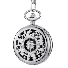 Ρολόι τσέπης Compass αδιάβροχο για βαρκάδα με αλυσίδα