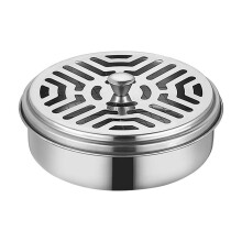 Suport portabil pentru spirală de țânțari cu mâner ignifug