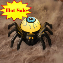 Halloween hämähäkin silmämunan LED-teekynttilän pidike 8,5 cm x 7,5 cm