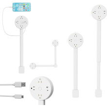 可伸缩插线板 带USB-C/USB-A和3孔插座 1.2米