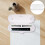 Θήκη ταξιδιού ηλεκτρικής οδοντόβουρτσας PP λευκή 1Brush2Heads 3