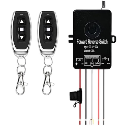 DC12V-72V/30A Waterproof Wireless Remote Forward Reverse  Linear Actuator Manual Remote Dual Control  Parts