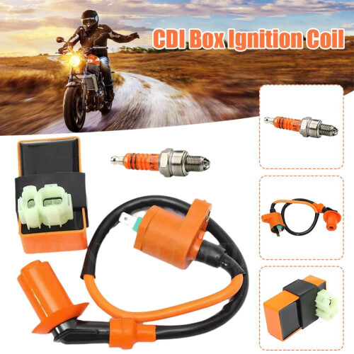 Κιβώτιο CDI Racing AC με πολλαπλασιαστή και μπουζί για κινητήρες Gy6 1