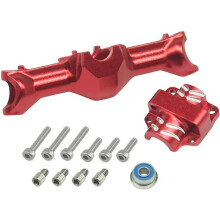SCX30 Aluminum Rear Axle Gear Box Skid LinkUpgrade Set for 1/30 Axial SCX30 RC Cars Upgrade Parts