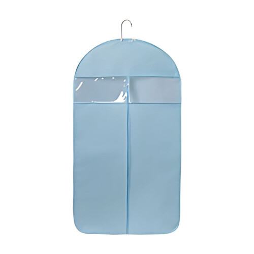 Husă de îmbrăcăminte din plastic transparent, rezistentă la praf, cu fermoar, 1 pachet 1