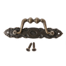 Poignée de tiroir de meuble antique en bronze (1 pièce)
