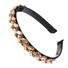 Bandeau en strass pour femme, accessoire de coiffure de mariée