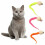 Wiggly kattmaskleksak med klocka 3 st 1