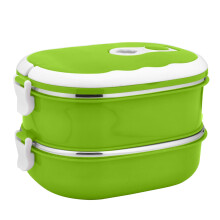 Stainless Steel Insulated Lunch Box Rectangular 1.2L