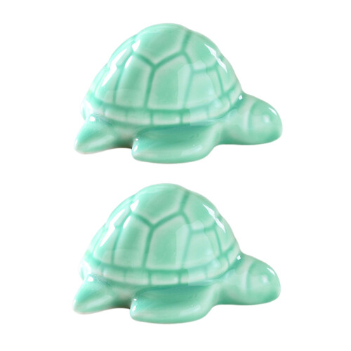 Green Turtle toalettlock i keramik, 1 st