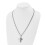 Collier croix en acier inoxydable 4