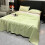 Silk Bedding Set Solid Color Washable 4-Piece 1