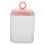 Porte-boules de coton en plastique rose (1 pièce) 6