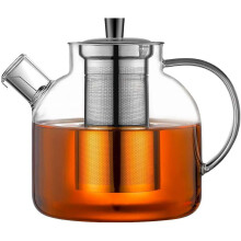 Glass teapot 1500 ml with detachable brewer